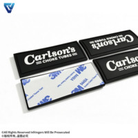 Étiquette thermocollante 3D en caoutchouc personnalisée en usine, étiquettes 2D gaufrées, patchs thermocollants, badge 3M pour vêtements