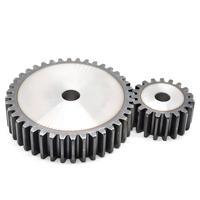 Mini module de petite taille, engrenage droit en acier inoxydable 304 poli, engrenage interne droit personnalisé pour machines industrielles