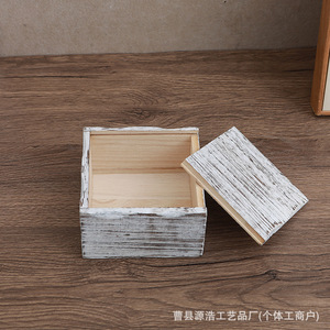 Wooden Jewelry Box With <b>Pull</b> <b>Out</b> <b>Drawer</b> Simple Desktop Organizer For Jewelry <b>Storage</b> - Product Image 5