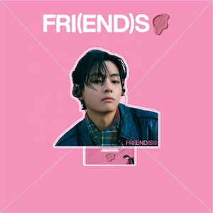Venta al por mayor KPOP Idol Bangtan Boys <span class=keywords><strong>V</strong></span> <span class=keywords><strong>Kim</strong></span> <span class=keywords><strong>Tae</strong></span> <span class=keywords><strong>Hyung</strong></span> FRI (FIN) S Soporte acrílico de pie de plástico transparente - Product Image 4