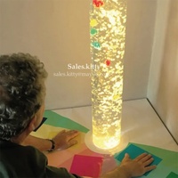 Mayki Sensory Training Equipment LED Farbwechsel Blasen röhren Sensorische Raums timulation Beruhigende Wasser blasen röhre