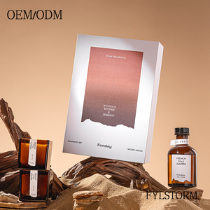 Barras de Velas Aromáticas Marrones sin Fuego para el Festival del Medio Otoño y Diwali, Hechas a Mano, Ecológicas, Regalo para Bodas y Cumpleaños - Product Image 3