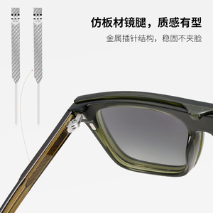 Lunettes de soleil polarisées Wanda S34210 UV400, monture TR90, verres TAC, style urbain pour homme, protection solaire, voyage, cyclisme, conduite - Product Image 3