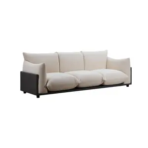 Vente en gros de meubles de canapé nordique de haute qualité moderne et au design unique modulaire et minimaliste