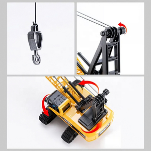 Quy mô 1:35 Diecast Huina Crawler <span class=keywords><strong>Crane</strong></span> hợp kim kim loại Die-cast mô hình đồ chơi với 360 ° xoay và đầy đủ chức năng mô phỏng hành động - Product Image 3