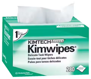 Lingettes de nettoyage délicates pour connecteurs à fibres optiques, papier absorbant sans peluches pour l'entretien des faces d'extrémité et des équipements de raccordement - Product Image 1