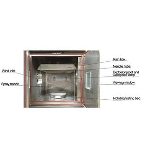 Chambre de test/machine/équipement/testeur étanche à l'eau/à la pluie/aux pulvérisations pour coques de téléphone portable en acier inoxydable/produits électroniques - Product Image 1