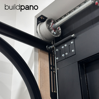 Système de porte de garage en aluminium pour villa moderne, maison résidentielle, porte de garage sectionnelle surélevée, design personnalisé