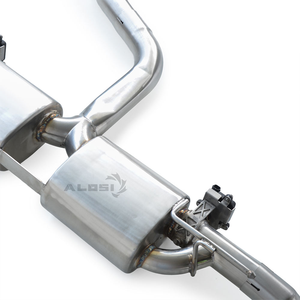 Sistema de Escape de Acero Inoxidable para Audi A3 (8V) 1.4T 2014-2020, Tubo de Escape de Alto Rendimiento con Dos Puntas Negras - Product Image 2