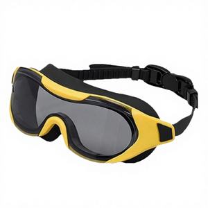 Gafas de Natación para Niños Marca Xinyixuan, Impermeables, Antivaho, con Marco Grande, Tela para la Cabeza, Lentes de PC de Colores Brillantes, Diseño de Silicona - Product Image 4