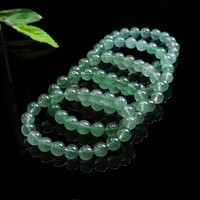 Bracelets en quartz vert naturel Aiyu en gros, bracelets en cristal vert populaires dans les zones touristiques, vente en ligne en direct