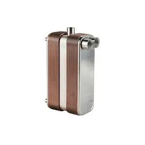 Customized Copper Brazed Plate Heat Exchanger Liquid 316L/304 Nickel Brazed Plate Heat Exchanger