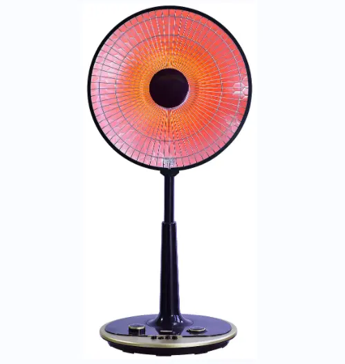 Hot Sale Standing carbono fibra aquecedor ajustável aquecedor elétrico ventilador