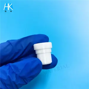 Zirkonium-keramikkopf porzellankappe, hitzebeständiger keramischer isolierer, keramikrohrhülse