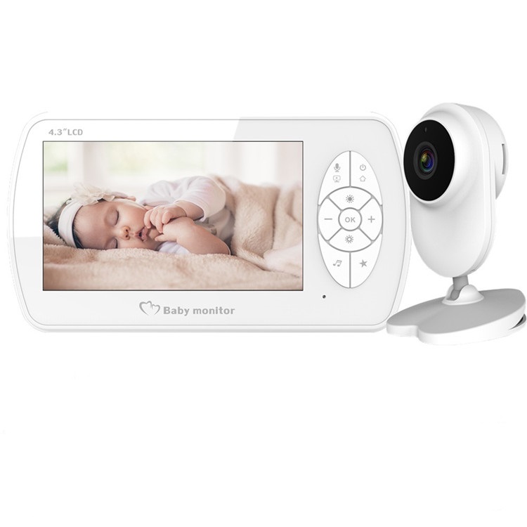 Горячая продажа видеоняня Функция VOX ночного видения 4,3 "видео Cam радионяня 2-полосная аудио говорящая колыбельных