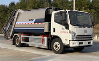 Camion poubelle électrique EV à énergie nouvelle personnalisable, modèle 4x2, capacités de 5 à 10 m³ pour la collecte des déchets