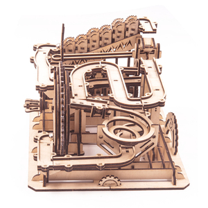 2025 meilleurs cadeaux de noël éducatifs enfants marbre course 3D Kits de construction Puzzle complexe mécanique en <span class=keywords><strong>bois</strong></span> artisanat décoration jouet - Product Image 2