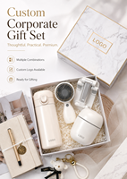 Coffret Cadeau Personnalisé en Acier Inoxydable pour Femme, Boîte Souvenir avec Logo Sérigraphié, Cadeau d'Entreprise Économique pour Employés