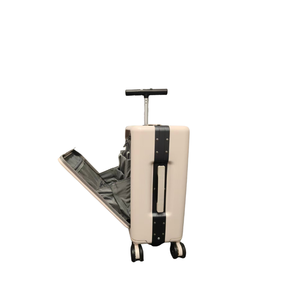 Valise rigide portable à roulettes automatique, homologuée cabine, légère, antivol et à très grande capacité - Product Image 3