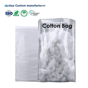 Sacs tissés en polypropylène transparents de qualité alimentaire de 25kg 50kg sacs tissés en PP pour riz soja maïs coton - Product Image 1