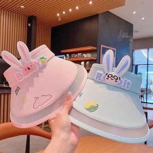 หมวกปีกกว้างระบายอากาศได้ดีสำหรับเด็กผู้หญิงอายุ 1-12 ปี รุ่น Little Rabbit Top ป้องกันแสงแดดสำหรับฤดูร้อน - Product Image 1
