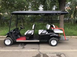 Carrito de Golf de 6 Plazas con Neumáticos de 12 Pulgadas, Eje Trasero Ligero, Transmisión Eléctrica, Pantalla LCD y Velocímetro, para Estados Unidos - Product Image 2