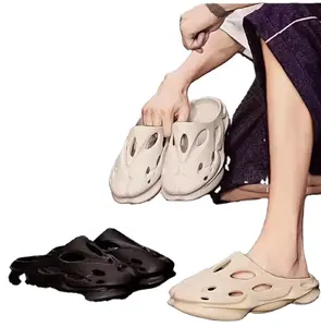 Giày Lười Nam Nữ Tùy Chỉnh Trọng Lượng Nhẹ Màu Trơn Hàng Có Sẵn Giày Chạy Xốp Yeez Thời Trang Bán Sỉ Cho Nam Nữ