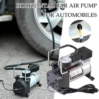 Compresseur d'air électrique monocylindre, gonfleur de pneus de voiture portable et multifonctionnel, gonfleur de pneus électrique en plastique pour voiture