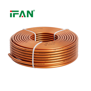 Tubo IFAN Factory PE AL PE per sistema di condotte HVAC e aria condizionata, tubo composito PEX color <span class=keywords><strong>rame</strong></span> - Product Image 3