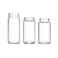 Vente en gros de bouteilles à épices en verre de haute qualité de 100 ml, moulin à sel et à poivre rechargeable pour la maison et les restaurants