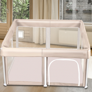 Corralito para Bebé con Laterales de Malla Suave, Colchón Extraíble Integrado para Dormir y Jugar, Cómodo desde Recién Nacido hasta Niño Pequeño - Product Image 6