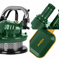 Pompe submersible monophasée 750W 1HP pour eau propre avec contrôle automatique par flotteur, idéale pour puits domestiques et irrigation de jardin