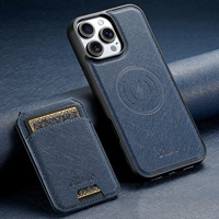 Coque de téléphone SUTENI pour iPhone 18 Pro Max avec chargement sans fil, support magnétique pour cartes, texture mate, simili cuir, compatible avec les modèles 17, 16 Plus, 15, 14