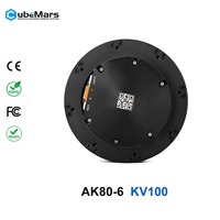 Moteur d'Exosquelette CubeMars AK80-6 KV100 800 tr/min à Réponse Rapide, Actionneur Robotique Léger pour Articulation de Robot Portable