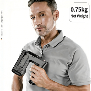 Clou pneumatique, clou droit spécial pour clouage, pistolet à agrafes électrique au lithium pour usage domestique, <span class=keywords><strong>cloueur</strong></span> <span class=keywords><strong>sans</strong></span> <span class=keywords><strong>fil</strong></span> rechargeable neuf - Product Image 4