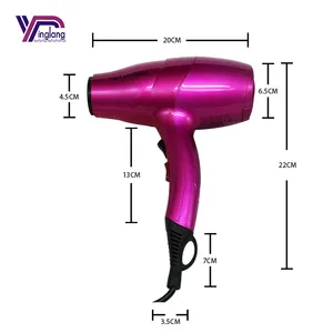 High Quality Negative Ions Hair Dryer Diffuser 1800W Powerful AC Motor Smoothing Nozzle Fast Drying Magic Hair Dryer Blower