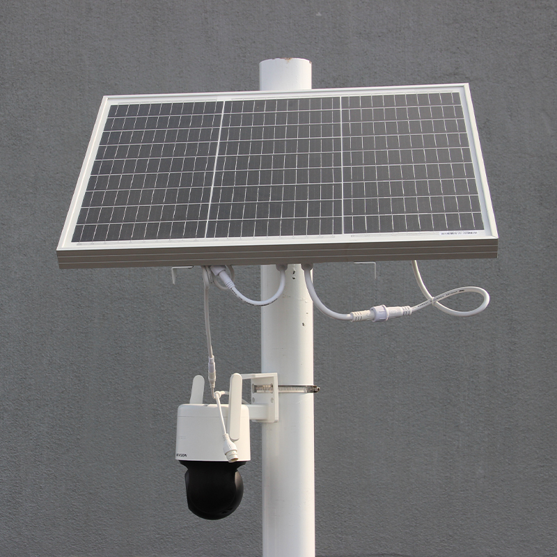 Foldable Solar Power System for Dahua Hikvision Easy Install 60W 80W 100W with 20ah 40ah 50ah Battery · image 2