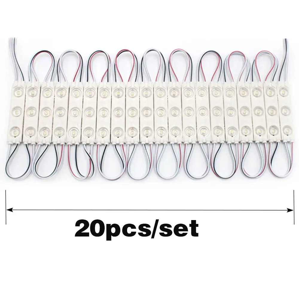 China Supplier 3 SMD 2835 led-module Epoxy 1.5W objektiv Waterproof 12V CE RoHS led-modul