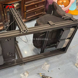 مصنع بيع بالجملة قمرة القيادة محاكاة سباق سيارة محاكاة القيادة قمرة القيادة 4dof سيم سباق كامل الحركة محاكاة عدة - Product Image 5