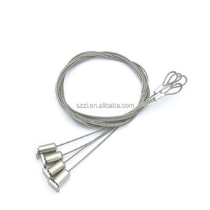 Kit de câble de pince à vis en <span class=keywords><strong>acier</strong></span> inoxydable <span class=keywords><strong>pour</strong></span> éclairage de piste et panneau de <span class=keywords><strong>Luminaire</strong></span> vissé Kit de <span class=keywords><strong>Suspension</strong></span> de fil - Product Image 6