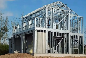 فيلا حديثة مسبقة الصنع من الفولاذ الخفيف عالية الجودة، منزل فاخر مخصص لمساحات معيشة راقية - Product Image 4