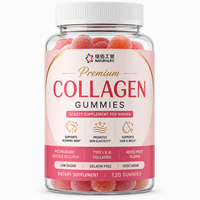 Gummies de Collagène Premium à Base de Pectine, Saveur Fruits Mixtes, Complément Beauté pour Femmes Adultes