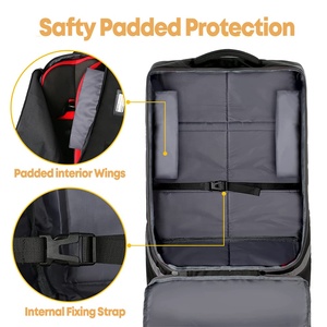 Sac de voyage pour siège auto personnalisé par un fabricant chinois, avec sangles de sac à dos, robuste, grand format, housse de siège auto rembourrée, sac à dos pour sièges auto - Product Image 5