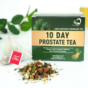 Té Chinaherbs 100% Natural a Base de Plantas para la Salud y Bienestar Masculino, con Saw Palmetto y Ginseng para la Salud de la Próstata - Product Image 1