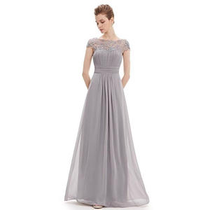 Vestido Largo Elegante de Encaje Floral para Mujer, Vestido de Fiesta, Vestido de Graduación, Vestido de Dama de Honor para <span class=keywords><strong>Boda</strong></span> - Product Image 5