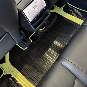 2025 nueva llegada de goma de lujo que brilla en la oscuridad juego completo 4/5 Uds alfombrillas de coche para Protección mejorada del vehículo - Product Image 2