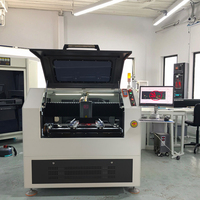 Máquina de corte por láser de plantilla SMT de alta venta de 200W utilizada para impresora PCB máquina de corte por láser de malla para cortador láser de hoja de Metal