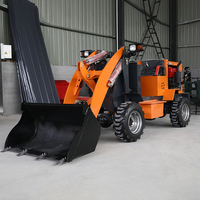 Chargeuse sur pneus compacte, Chargeuse compacte 4x4 avec bras extensible, Chargeuse sur chenilles compacte