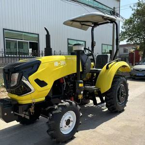 Mini Tractor de construcción 4WD, componente de Motor de núcleo de 60hp, tipo de rueda con motor Weichai y engranaje para uso agrícola - Product Image 3