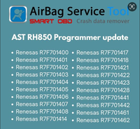 Adaptador SMARTOBD SmartProg para la programación de EEPROM de lectura y escritura del módulo de airbag SRS bloqueado RH850, reparación para Toyota Subaru Ford SRS